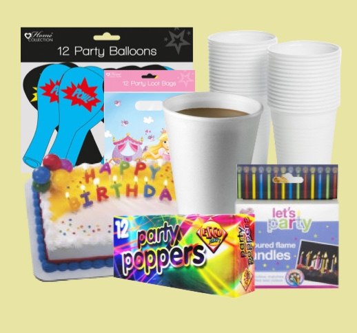 Gifts, Party Supplies & Toys 