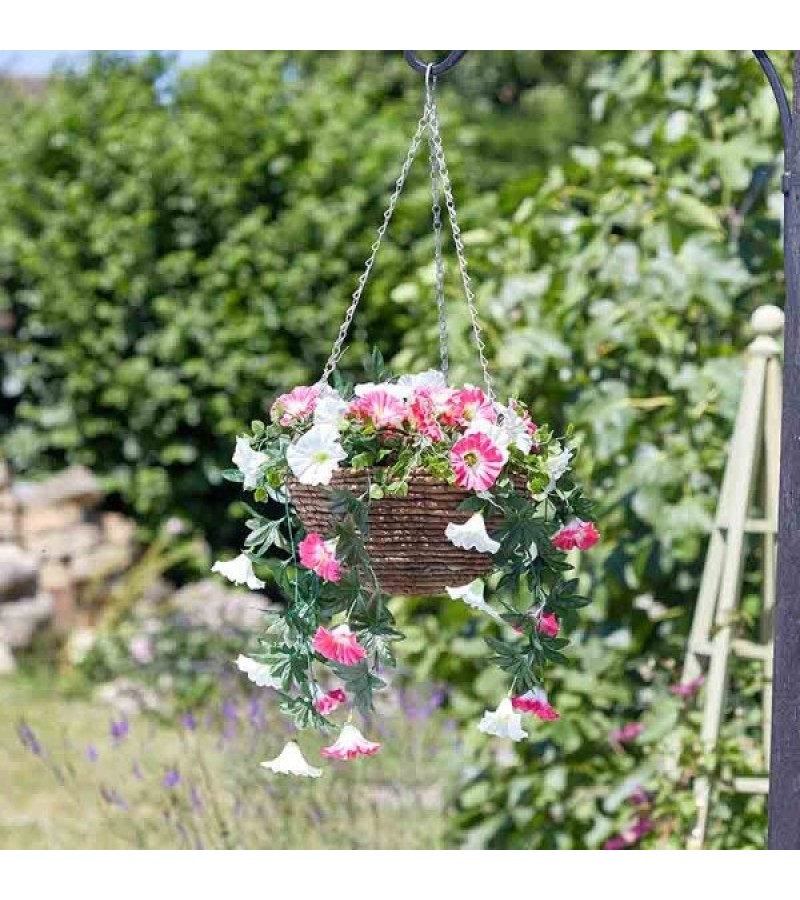Easy Basket - Summer Bloom Artificial Hanging Basket