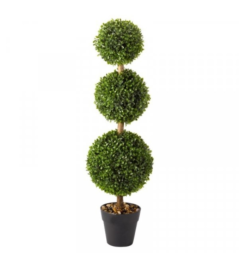 Artificial Trio Topiary Tree