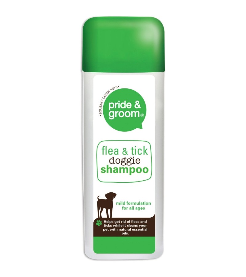 Pride & Groom Flea & Tick Dog Shampoo - 300ml