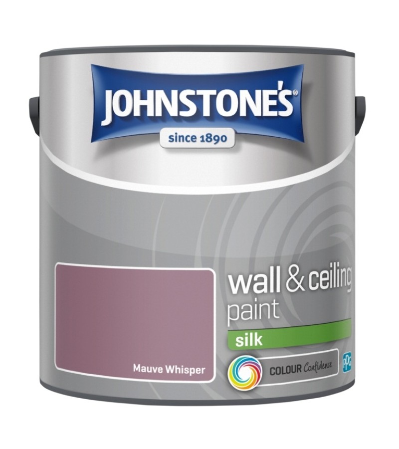 Johnstones Emulsion Paint 2.5L Mauve Whisper Silk