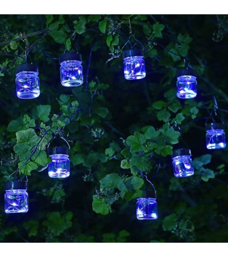 Firefly Opal Jar Solar String Lights
