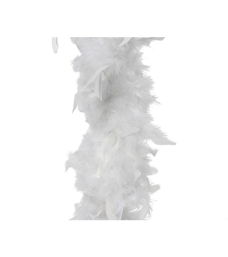 Christmas Feather Boa White 150cm 