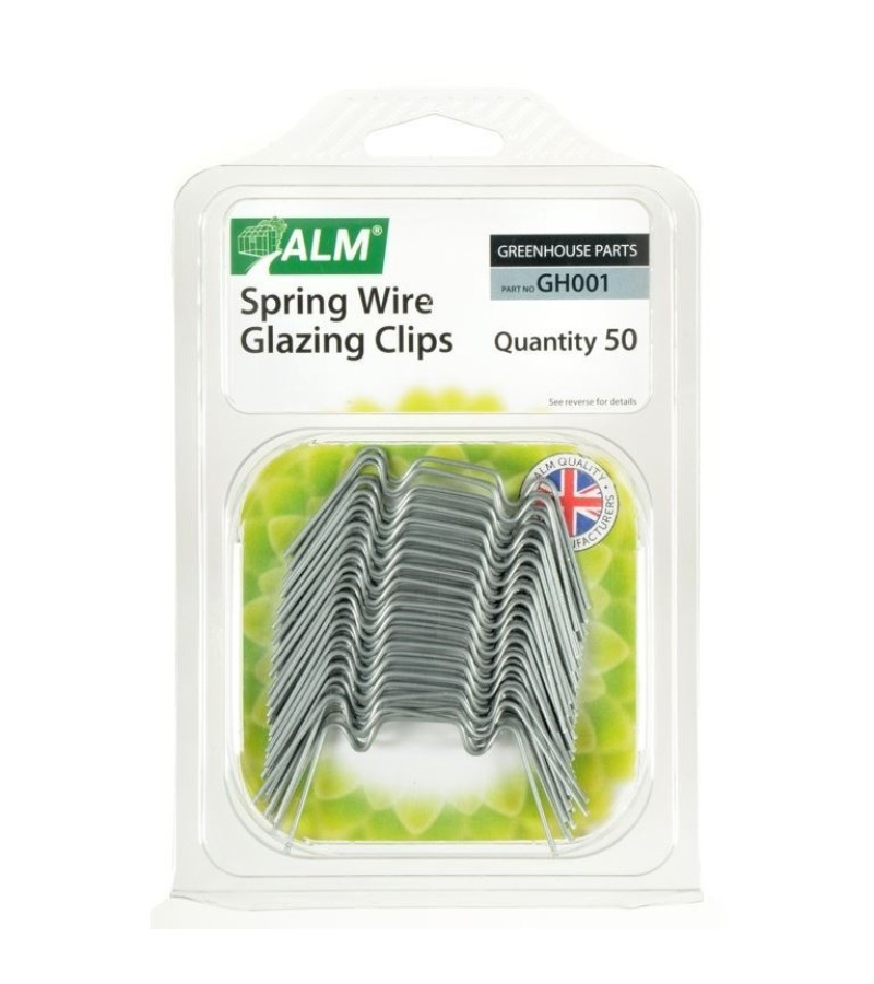 ALM GH001 Spring Wire Glazing Clips (50 Pack)