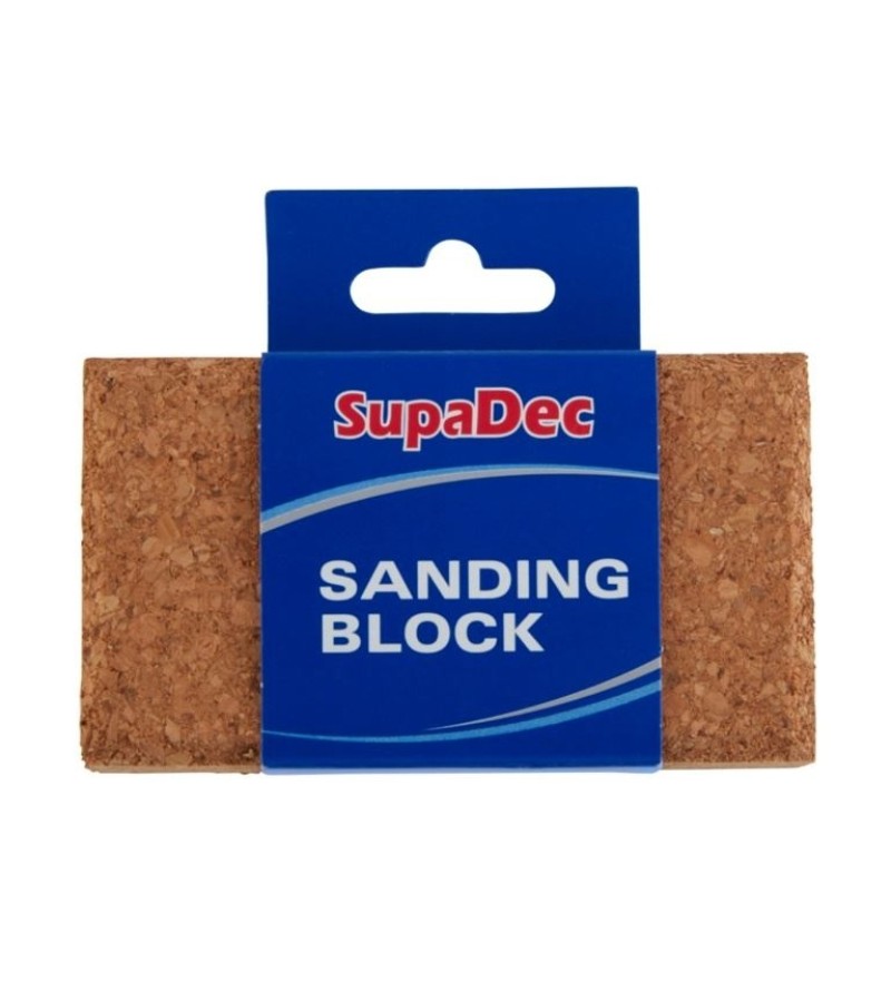 Supadec Cork Sanding Block 