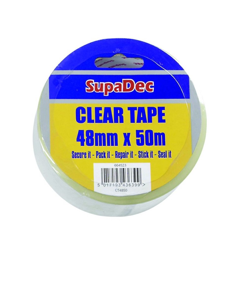 Clear Tape (48mm x 50m)