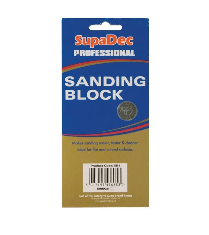 Supadec Professional Sanding Block