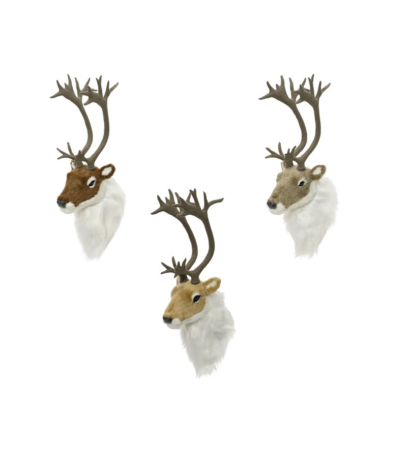Christmas Stag Head - Assorted