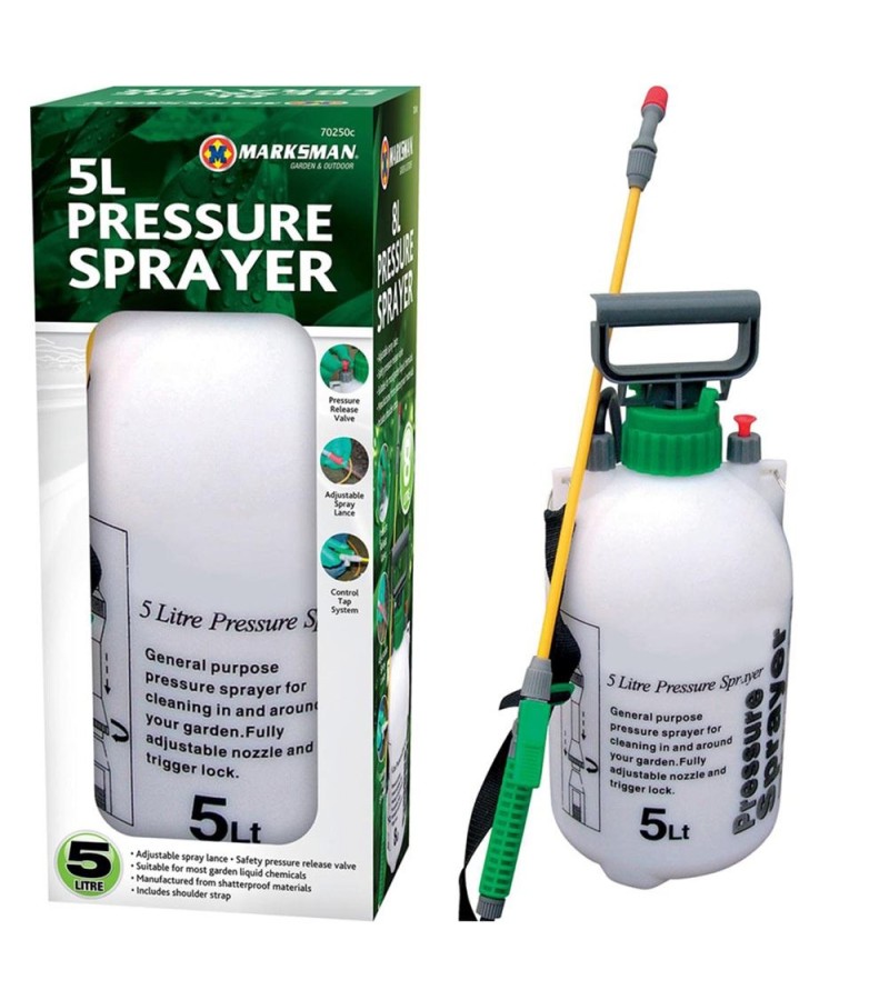 Marksman Pressure Sprayer 5Ltr