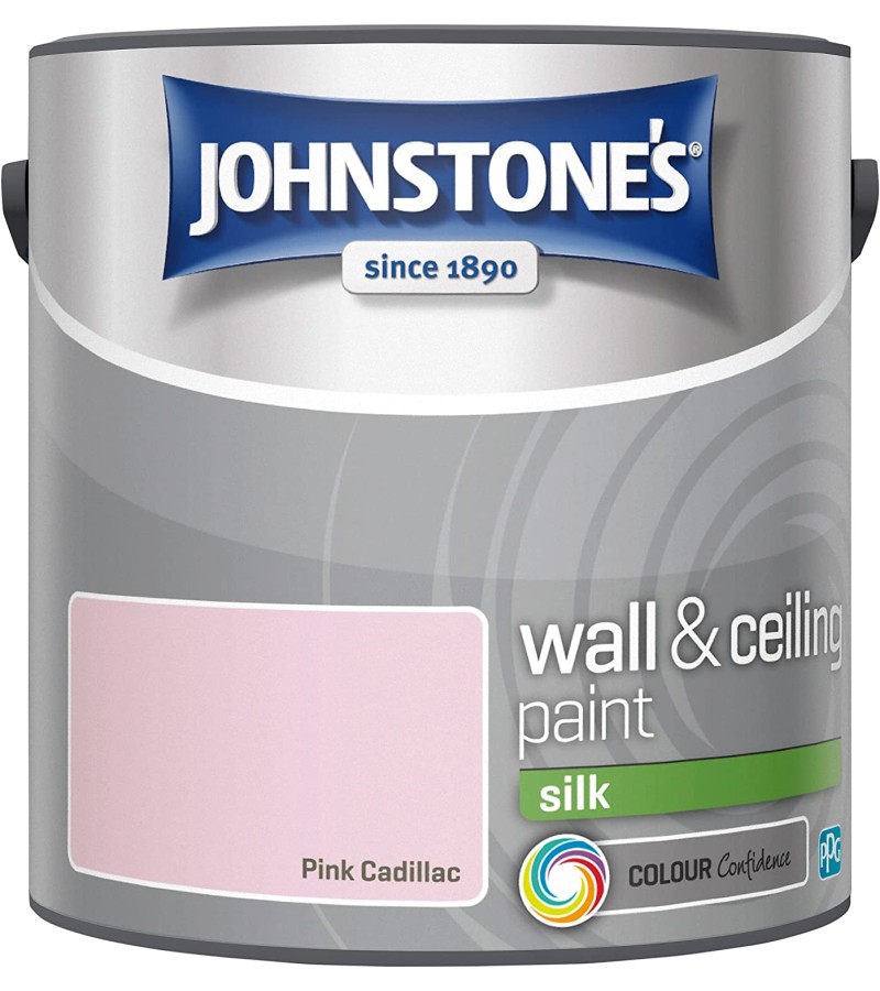Johnstones Emulsion Paint 2.5L Pink Cadillac Silk