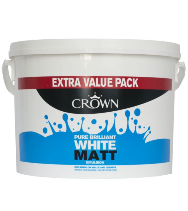 Crown Matt White 7.5ltr