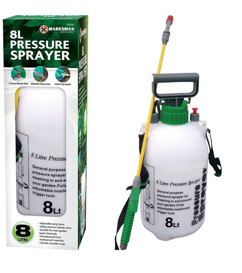 Marksman Pressure Sprayer 8Ltr