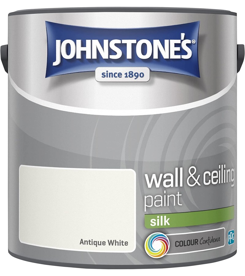Johnstones Emulsion 2.5L Antique White Silk
