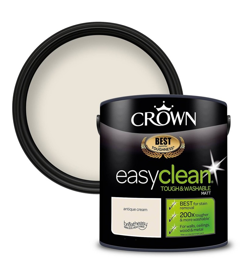 Crown Easyclean 2.5L Antique Cream