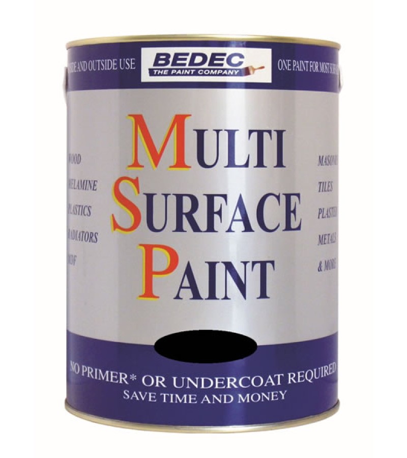 Bedec Multi Surface Paint 750ml Soft White Satin