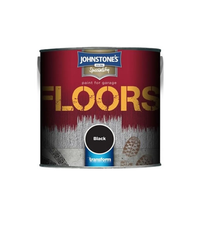 Johnstone's Garage Floor Paint 250ml Black