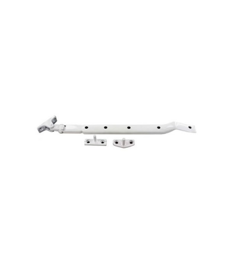 Securit S5101 250mm Casement Stay White 