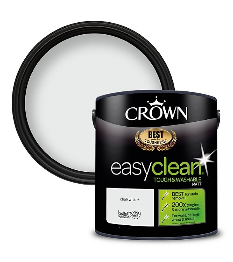 Crown Easyclean 2.5L Chalk White