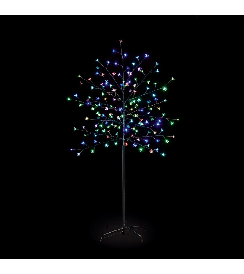 Christmas LED Colour Changing Cherry Blossom Tree 1.5m 
