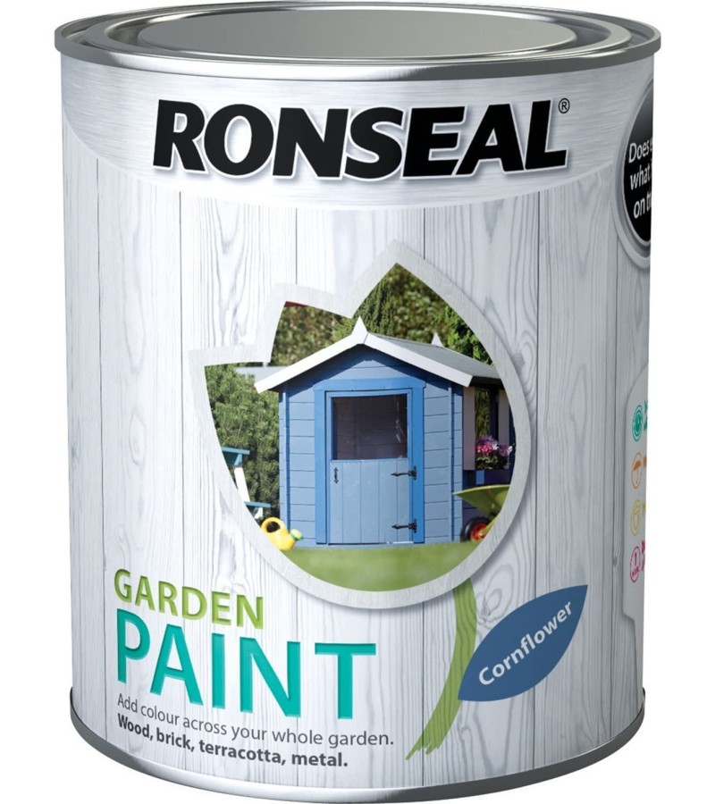Ronseal Garden Paint 2.5L Cornflower