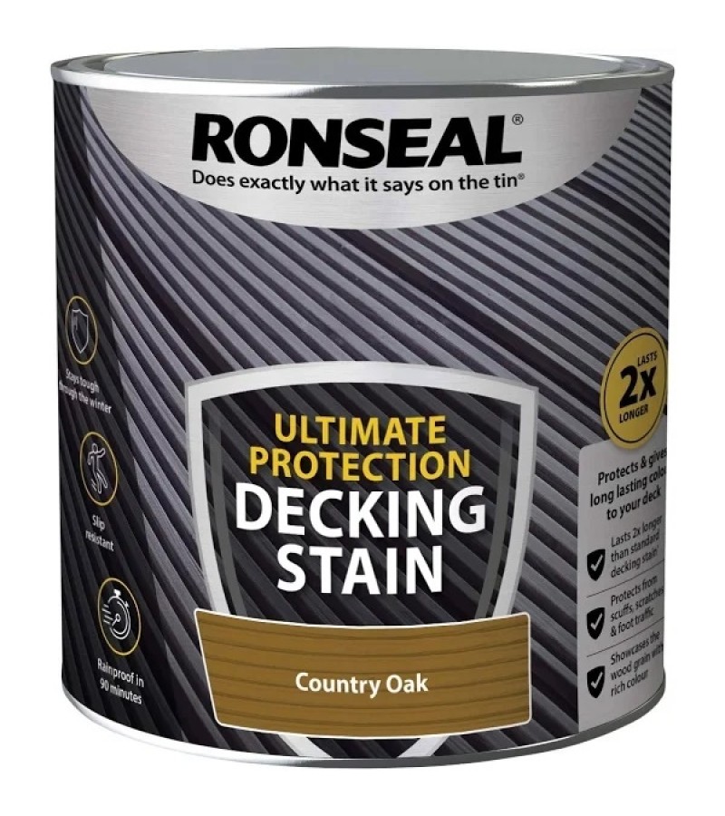 Ronseal Ultimate Protection Decking 2.5L Country Oak