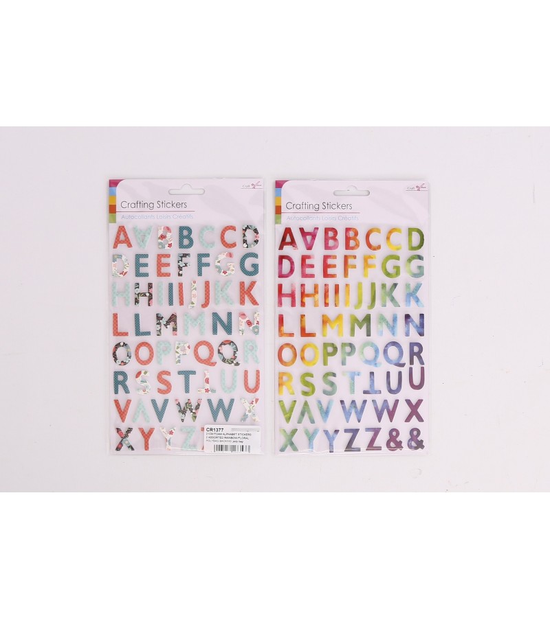 Crafting Stickers - Alphabet