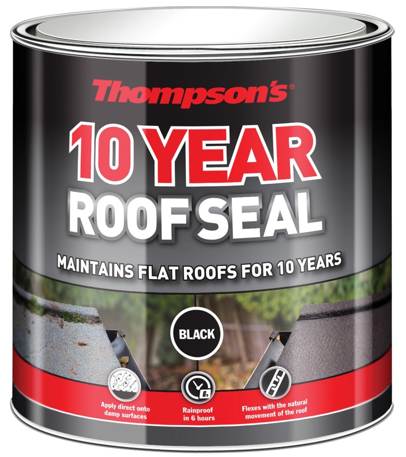 Thompsons 10 Year Roof Seal 2.5L Black