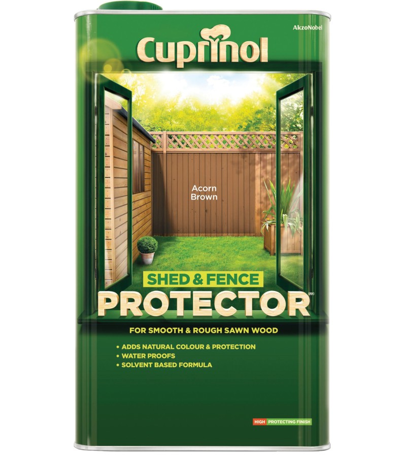 Cuprinol Shed & Fence Protector 5L Rustic Green