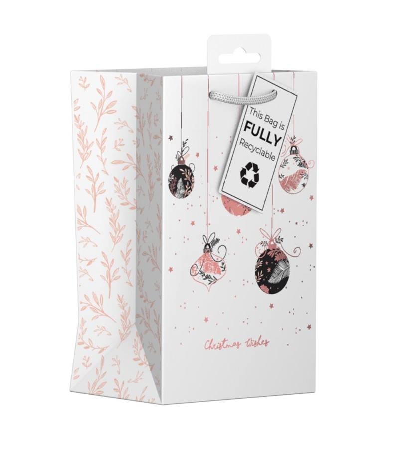 Christmas Rose Baubles Perfume Bag (5 x 12.5 x 22.5)