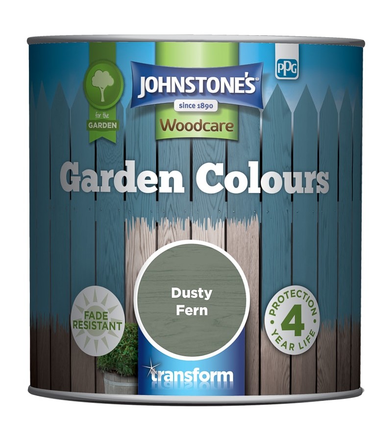 Johnstones Garden Colours Paint 1L Dusty Fern