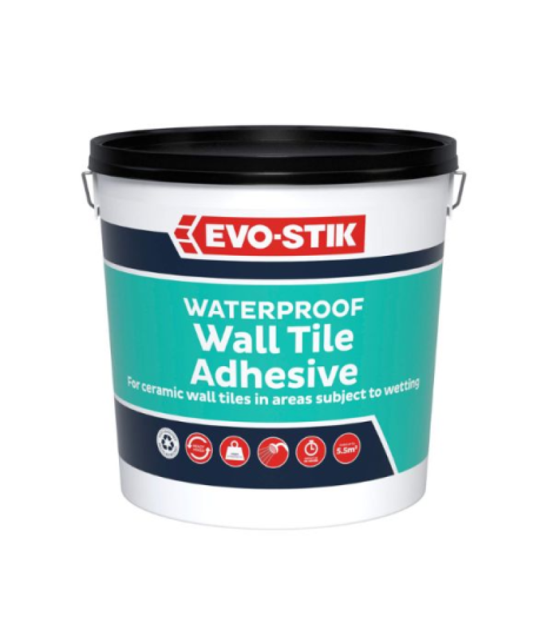 Evo Stik Waterproof Wall Tile Adhesive 1L