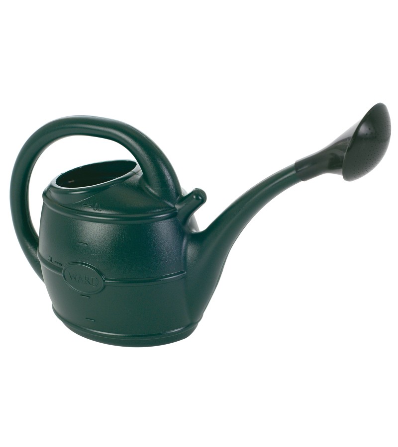 Ward Watering Can with Rose 10L Green