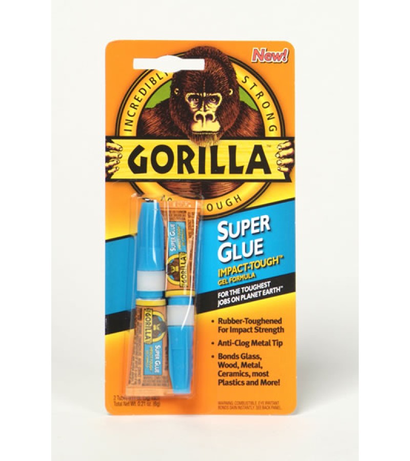 Gorilla Superglue 3g (2 Pack)