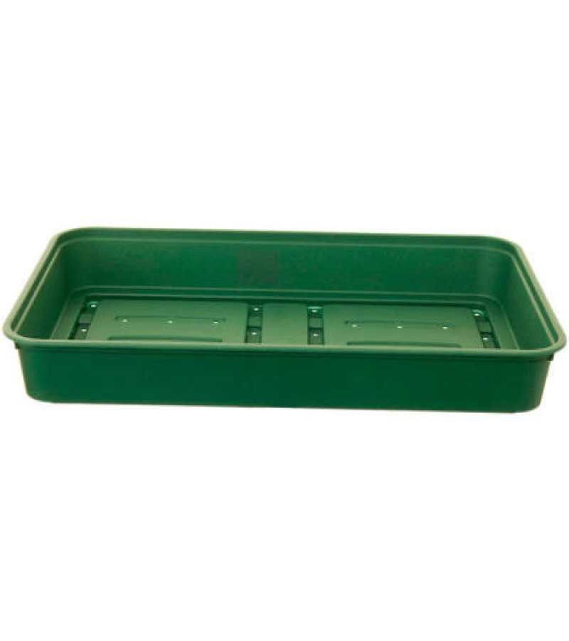 Whitefurze Strong Plastic Greenhouse Gravel Tray 38cm Green