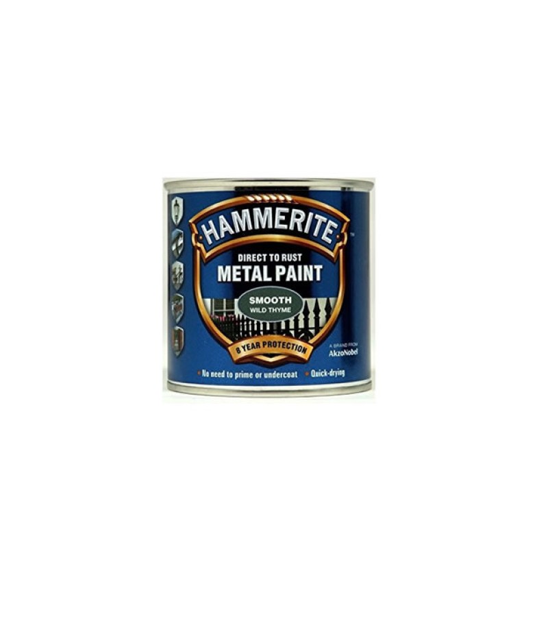 Hammerite Metal Paint 250ml Smooth Wild Thyme