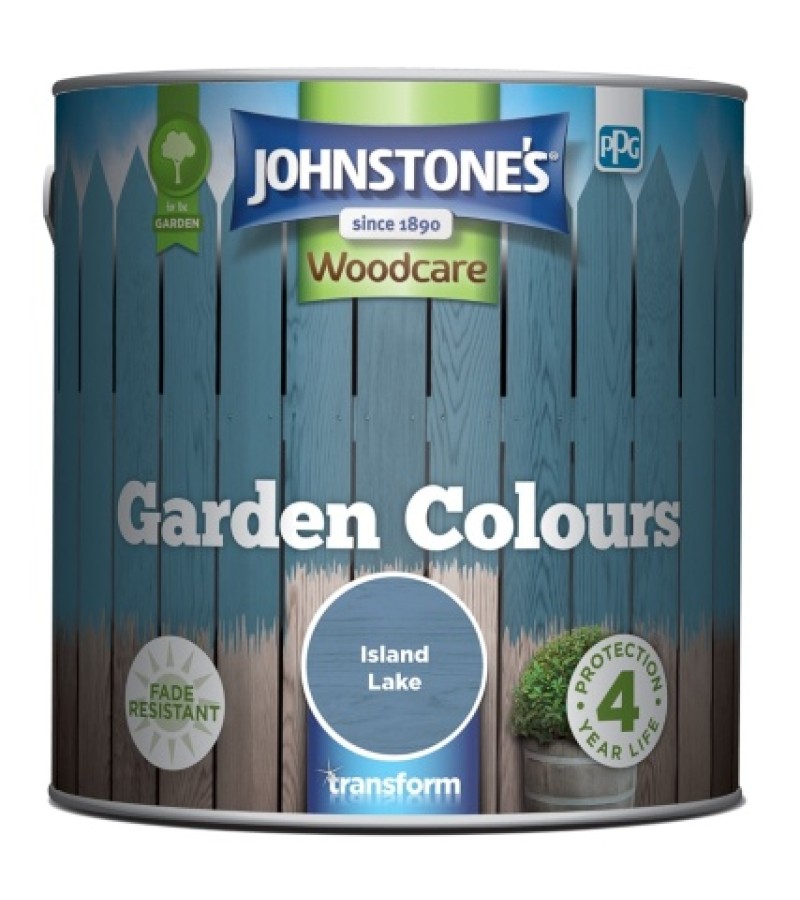Johnstones Garden Colours Paint 2.5L Island Lake