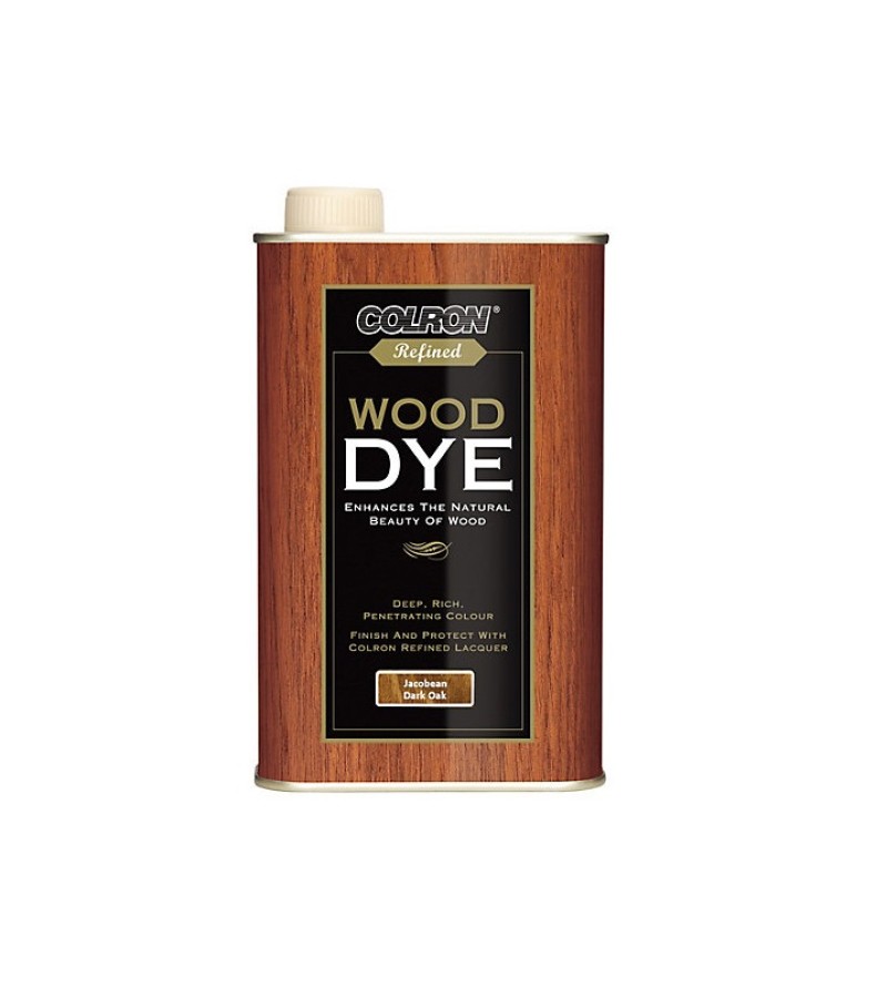 Ronseal Colron Wood Dye 250ml Jacobean Dark Oak