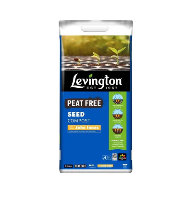 Levington Peat Free Seed Compost 10ltr 