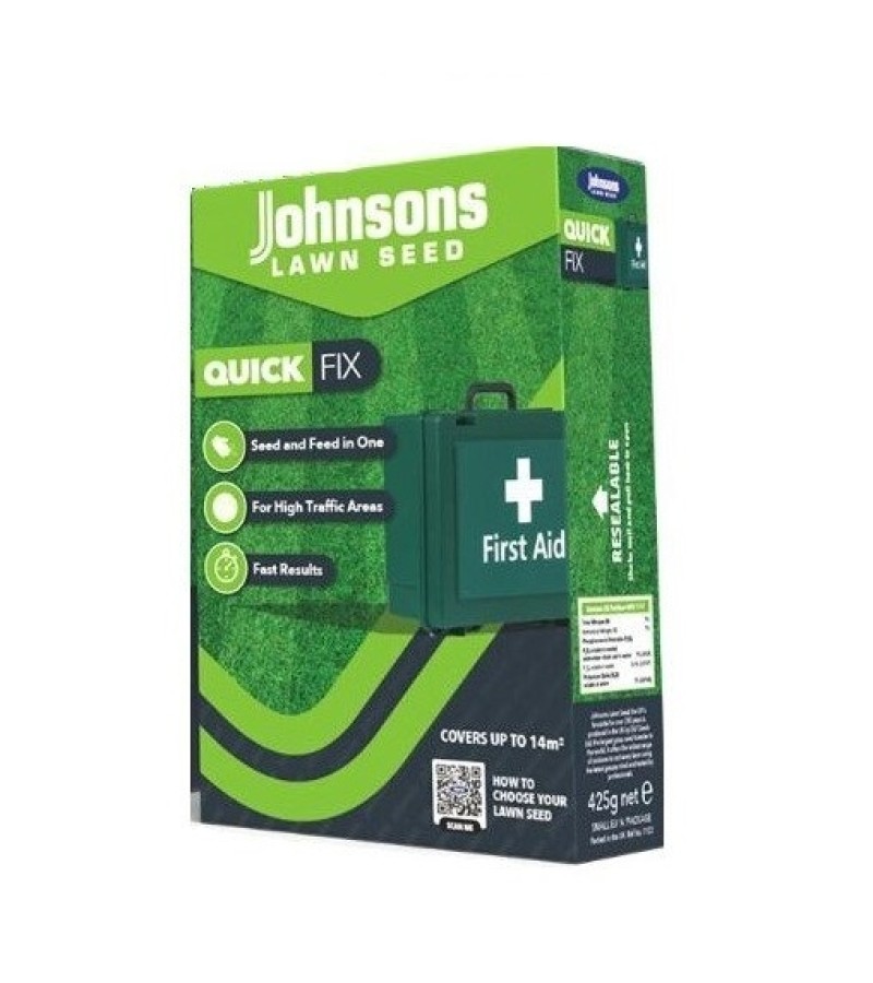 Johnsons Quick Fix Lawn Seed & Feed 425g