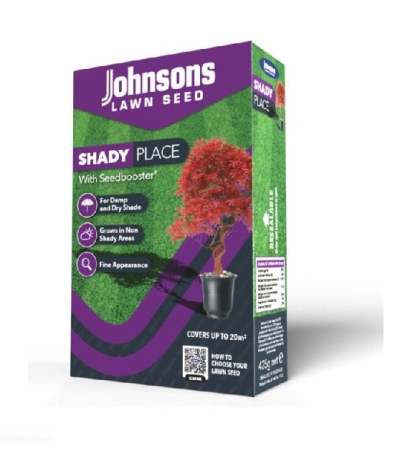 Johnsons Shady Place Lawn Seed 425g