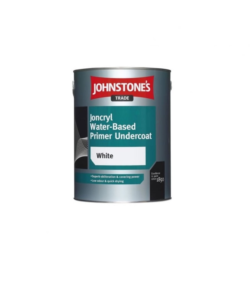 Johnstones Trade Joncryl Water-Based Primer Undercoat 2.5L White
