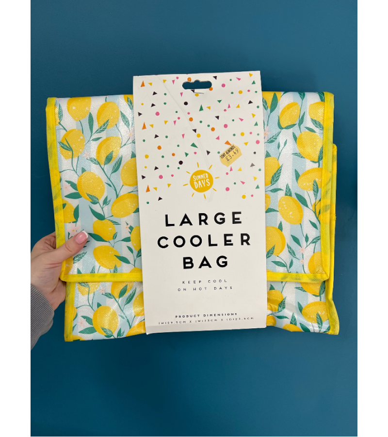 Large yellow Cooler Bag 