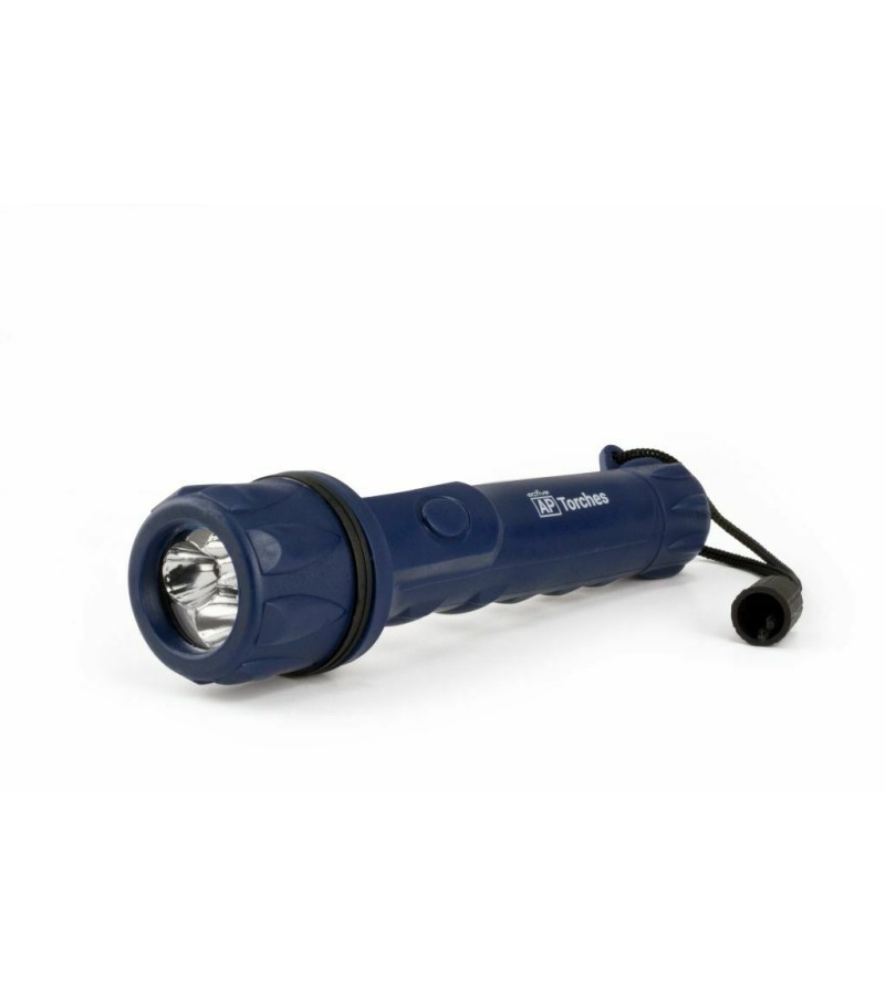 3 LED Durable Rubber Torch
