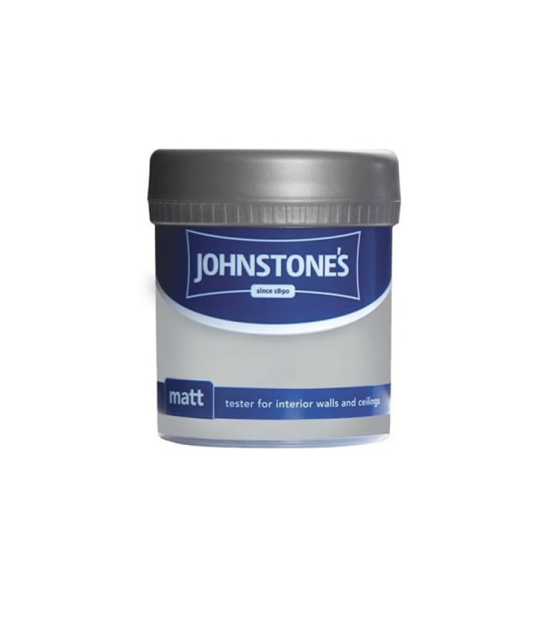 Johnstones Vinyl Emulsion Tester Pot 75ml Manhattan Grey (Matt)