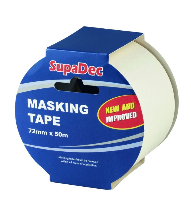 Supadec Masking Tape 72mm x 50m