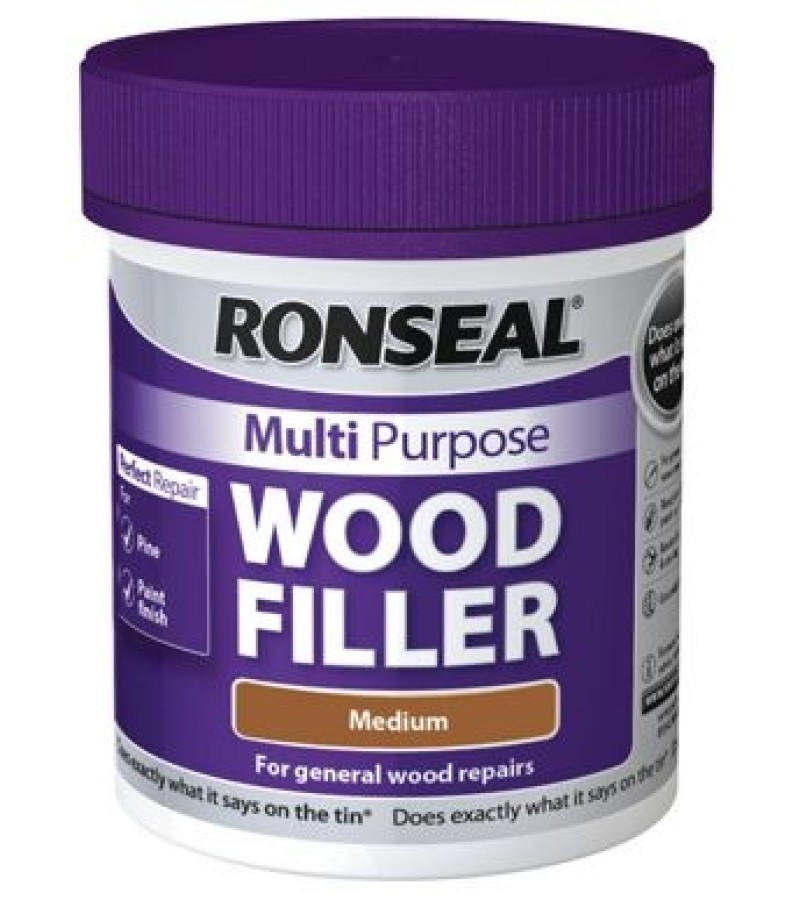 Ronseal Multi Purpose Wood Filler 250ml Medium
