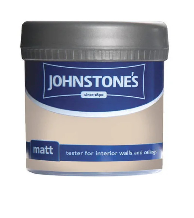 Johnstones Vinyl Emulsion Tester Pot 75ml Oatcake (Matt)