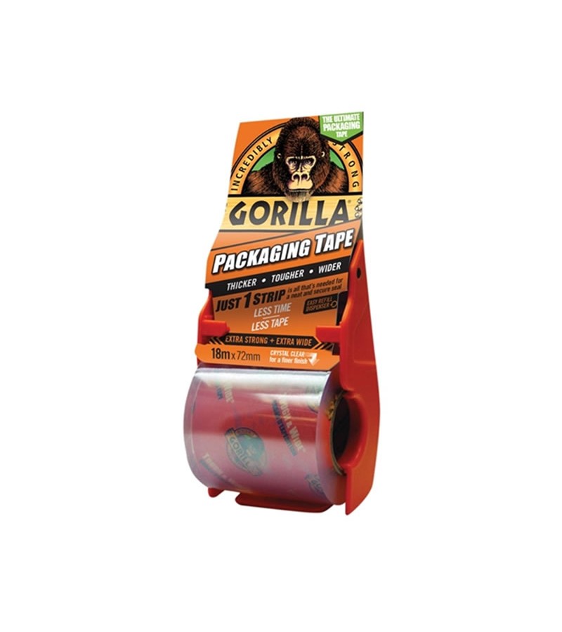 Gorilla Packaging Tape Dispenser 72mm x 18m