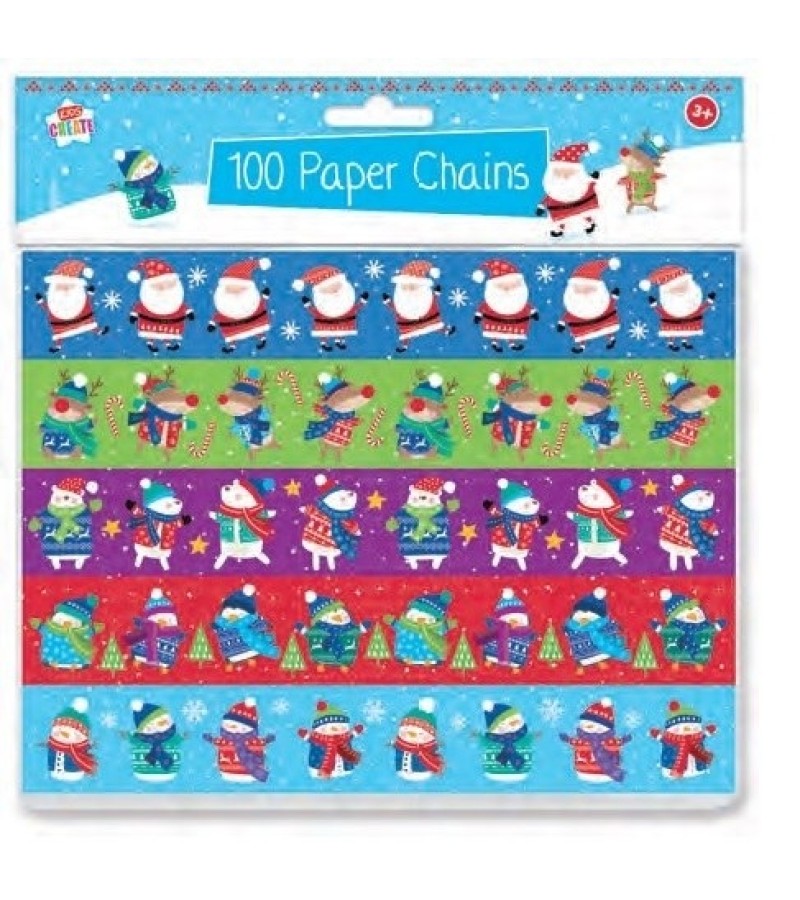 Christmas Paper Chains (100)