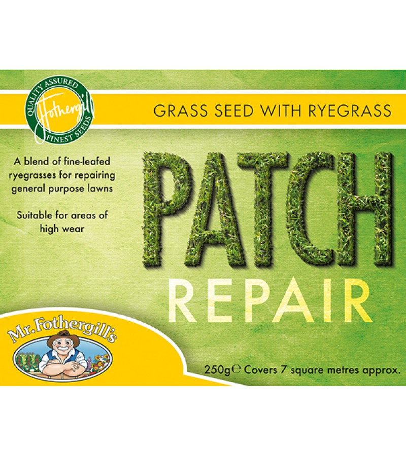 Mr Fothergill's Lawn Seed Patch Repair with Ryegrass 250g